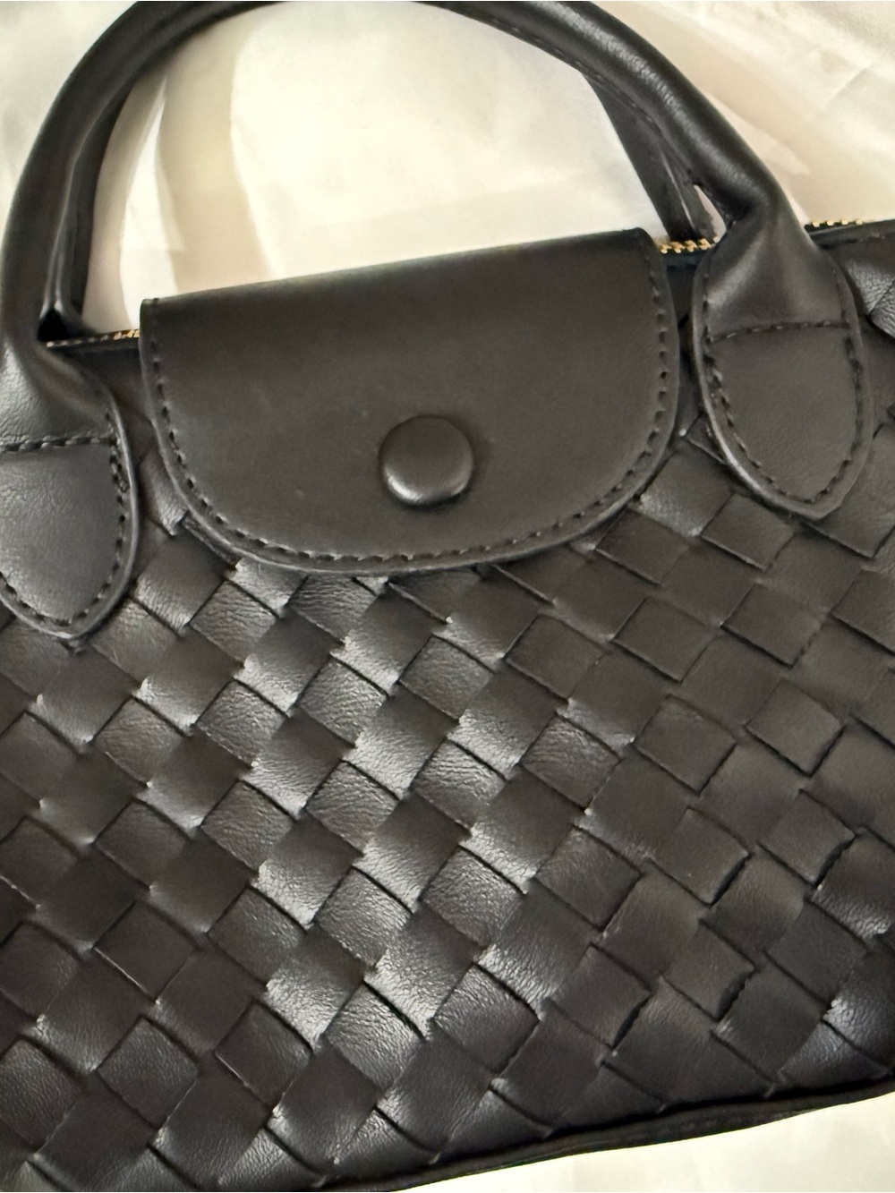 Small Woven Crossbody Bag